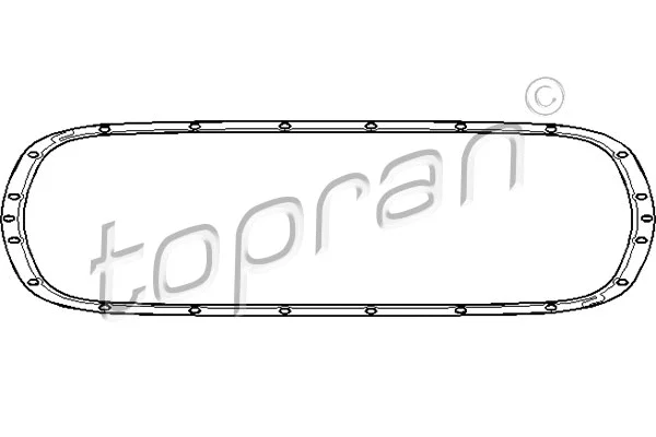 500 787 TOPRAN Прокладка, масляный поддон автоматической коробки передач (фото 1)
