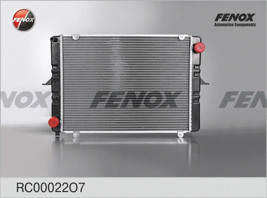 RC00022O7 FENOX Радиатор, охлаждение двигателя (фото 1)