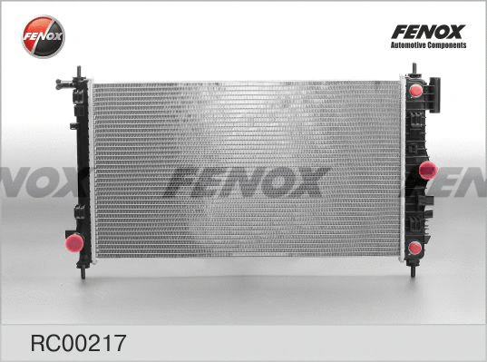 RC00217 FENOX Радиатор, охлаждение двигателя (фото 1)