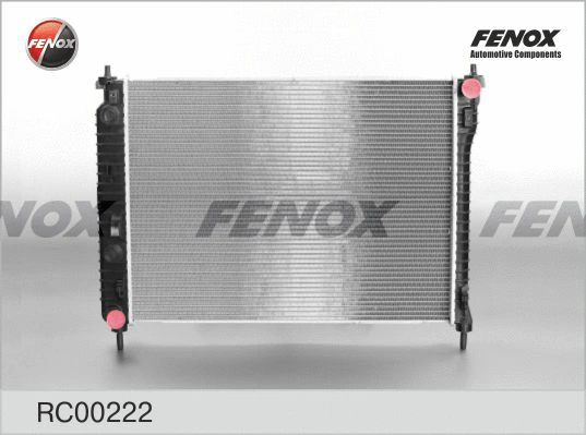 RC00222 FENOX Радиатор, охлаждение двигателя (фото 1)