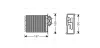 Превью - MSA6400 AVA Теплообменник, отопление салона (фото 2)