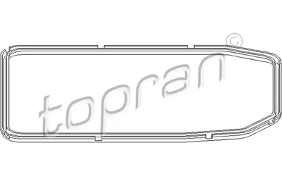 Прокладка, масляный поддон автоматической коробки передач TOPRAN 500 782