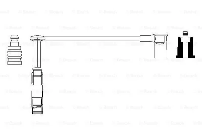 Провод зажигания BOSCH 0 356 912 931