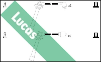 Комплект проводов зажигания LUCAS LUC4207