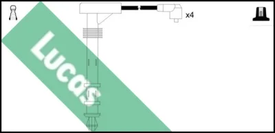 Комплект проводов зажигания LUCAS LUC4208