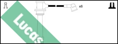 Комплект проводов зажигания LUCAS LUC4615