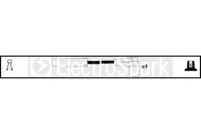 OEK410 STANDARD Высоковольтные провода (комплект проводов зажигания)