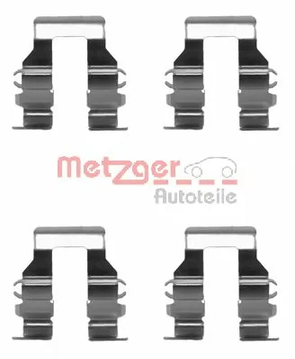 109-1199 METZGER Комплектующие (ремкомплект), колодки тормозные (фото 1)