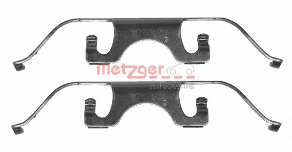 109-1224 METZGER Комплектующие (ремкомплект), колодки тормозные (фото 1)