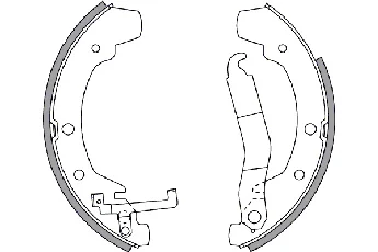 30385 GKN SPIDAN/LOEBRO Тормозные колодки (фото 1)