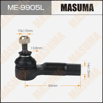 ME-9905L MASUMA Наконечник поперечной рулевой тяги (фото 1)
