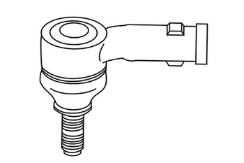 361375 WXQP Наконечник поперечной рулевой тяги (фото 1)