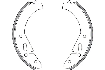 30418 GKN SPIDAN/LOEBRO Тормозные колодки (фото 1)