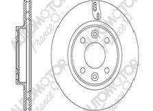 PDC0587 AUTOMOTOR France Тормозной диск вентилируемый передний мост (фото 2)