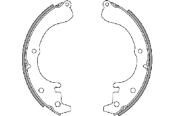 30445 GKN SPIDAN/LOEBRO Тормозные колодки (фото 1)