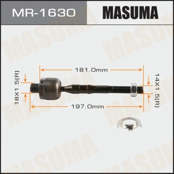 MR-1630 MASUMA Осевой шарнир, рулевая тяга (фото 1)