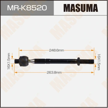 MR-K8520 MASUMA Осевой шарнир, рулевая тяга (фото 1)