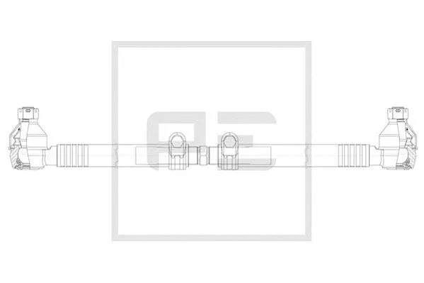 142.059-00A PE AUTOMOTIVE Продольная рулевая тяга (фото 1)