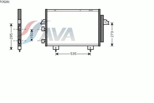 TO5281D AVA Конденсатор, кондиционер (фото 3)