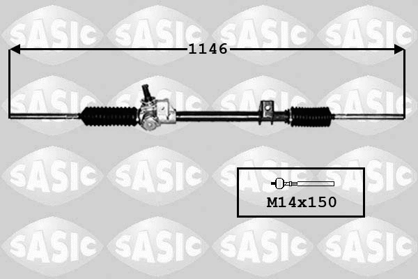 4006015B SASIC Рулевой механизм (фото 1)