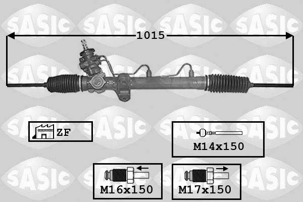 7006045 SASIC Рулевой механизм (фото 1)