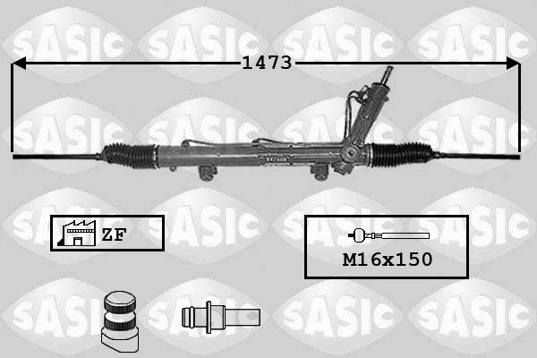 7006062 SASIC Рулевой механизм (фото 1)