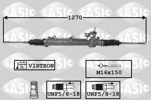 7006064 SASIC Рулевой механизм (фото 1)