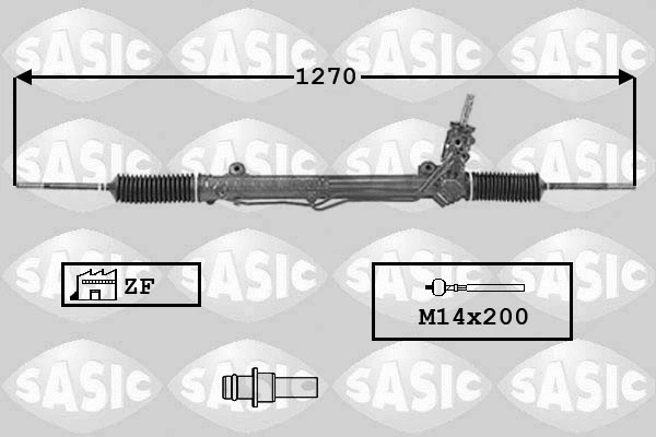 7006067 SASIC Рулевой механизм (фото 1)