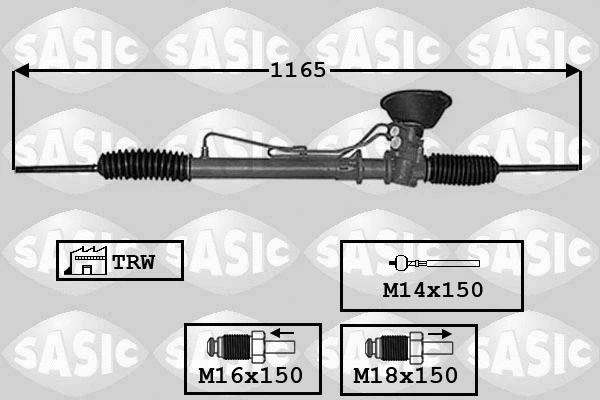 7006133 SASIC Рулевой механизм (фото 1)