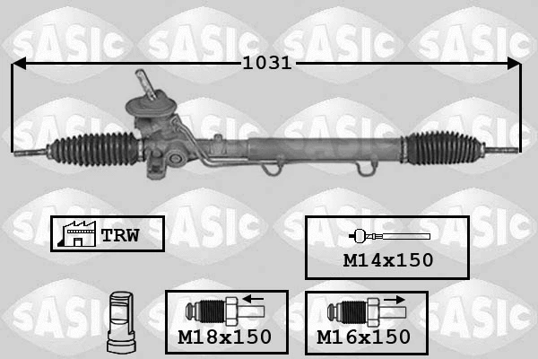 7006151 SASIC Рулевой механизм (фото 1)