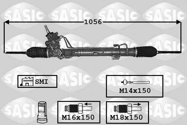 7006169 SASIC Рулевой механизм (фото 1)