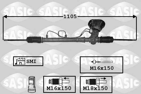 7006171 SASIC Рулевой механизм (фото 1)