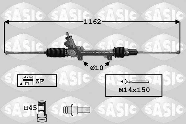 7170021 SASIC Рулевой механизм (фото 1)