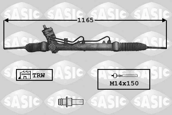 7176031 SASIC Рулевой механизм (фото 1)