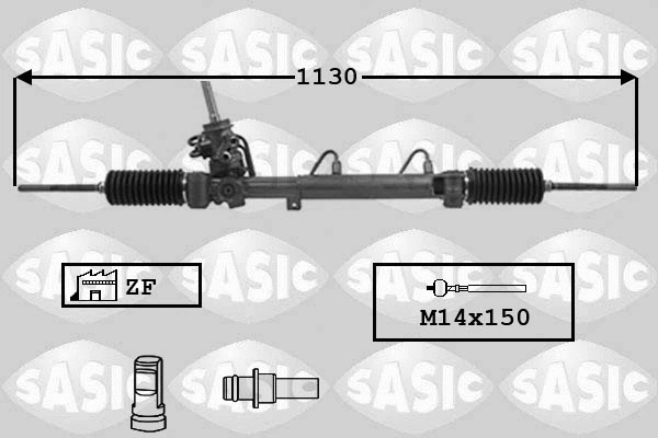 7176033 SASIC Рулевой механизм (фото 1)