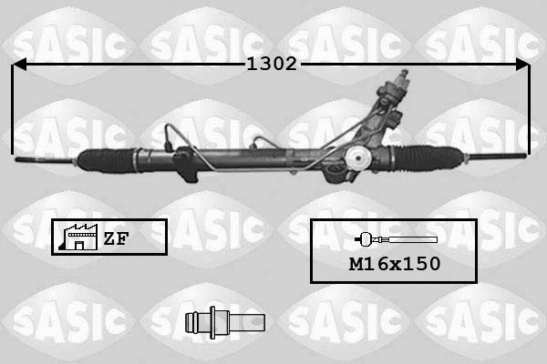 7176042 SASIC Рулевой механизм (фото 1)