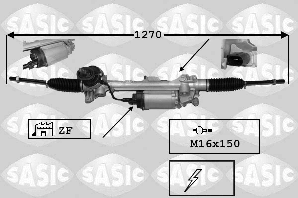 7176043 SASIC Рулевой механизм (фото 1)