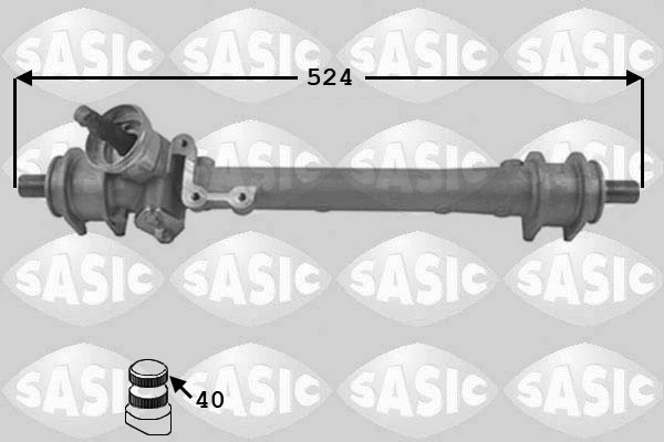 9006002 SASIC Рулевой механизм (фото 1)