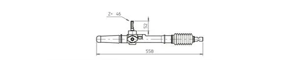 AU4001 GENERAL RICAMBI Рулевой механизм (фото 1)