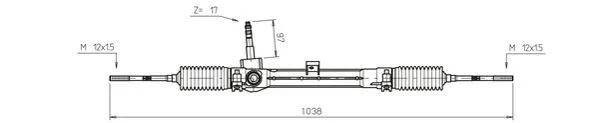 FI4114 GENERAL RICAMBI Рулевой механизм (фото 1)