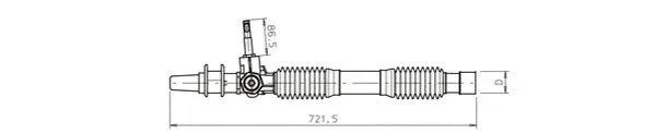 OP4005 GENERAL RICAMBI Рулевой механизм (фото 1)