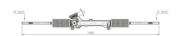 PE4029 GENERAL RICAMBI Рулевой механизм (фото 1)