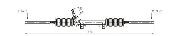 PE4031 GENERAL RICAMBI Рулевой механизм (фото 1)