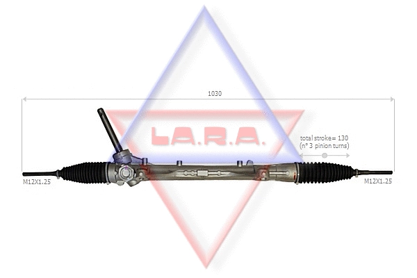 280008 LARA Рулевой механизм (фото 1)