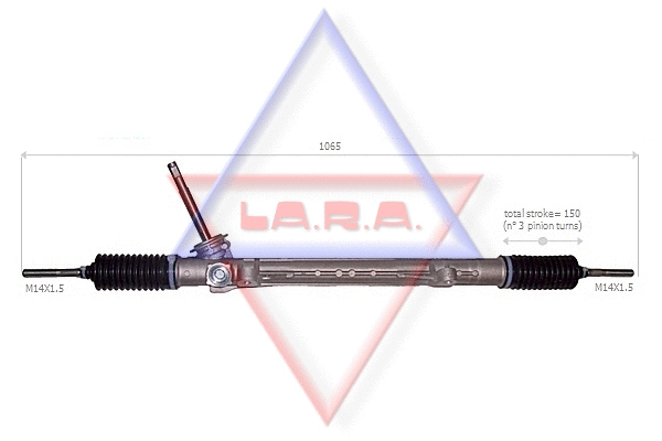 310038 LARA Рулевой механизм (фото 1)