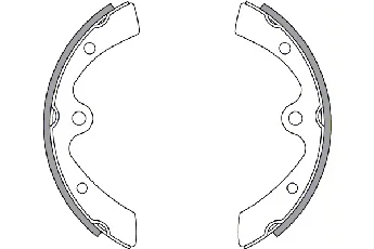 31045 GKN SPIDAN/LOEBRO Тормозные колодки (фото 1)