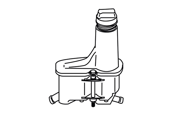320831 WXQP Компенсационный бак, гидравлического масла услителя руля (фото 1)