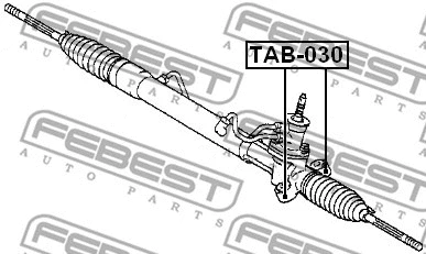 TAB-030 FEBEST Подвеска, рулевое управление (фото 2)