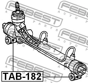 TAB-182 FEBEST Подвеска, рулевое управление (фото 2)