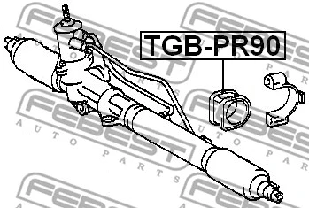 TGB-PR90 FEBEST Подвеска, рулевое управление (фото 2)